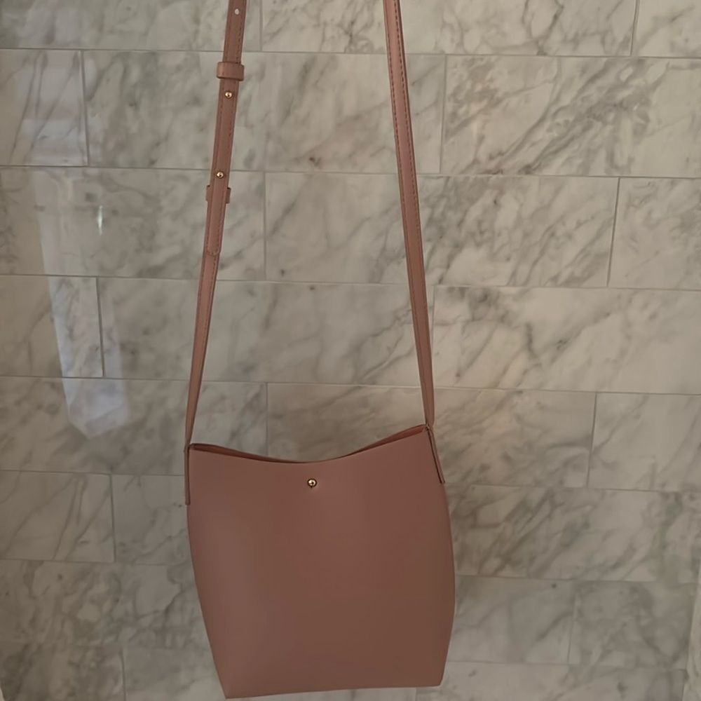 Anthropologie Samara Peony (Pink) Crossbody Bag